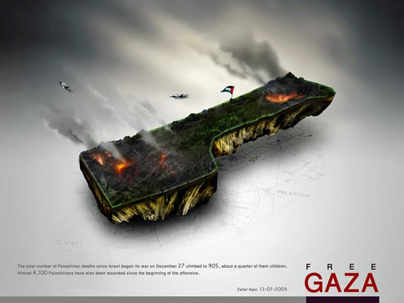 Free Gaza - Aqel (by Zaher  Aqel - 2009)