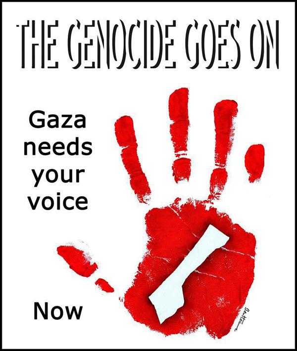 The Genocide Goes On (by Ben  Heine - 2012)